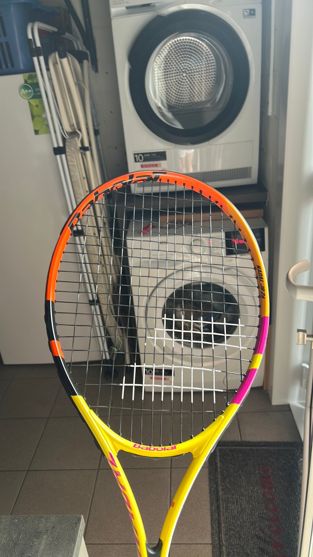 Tennisracket, Sport en Fitness, Tennis, Ophalen, Zo goed als nieuw