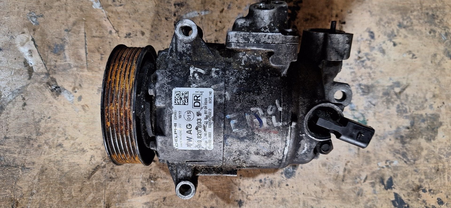 Originele Aircopomp VW Golf / Polo / Caddy / Audi / Skoda -, Gebruikt, -, -, Ophalen of Verzenden