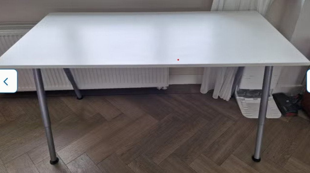 Bureau verstelbaar 80x160, Huis en Inrichting, Ophalen, 160 cm, Spaanplaat of MDF, In hoogte verstelbaar