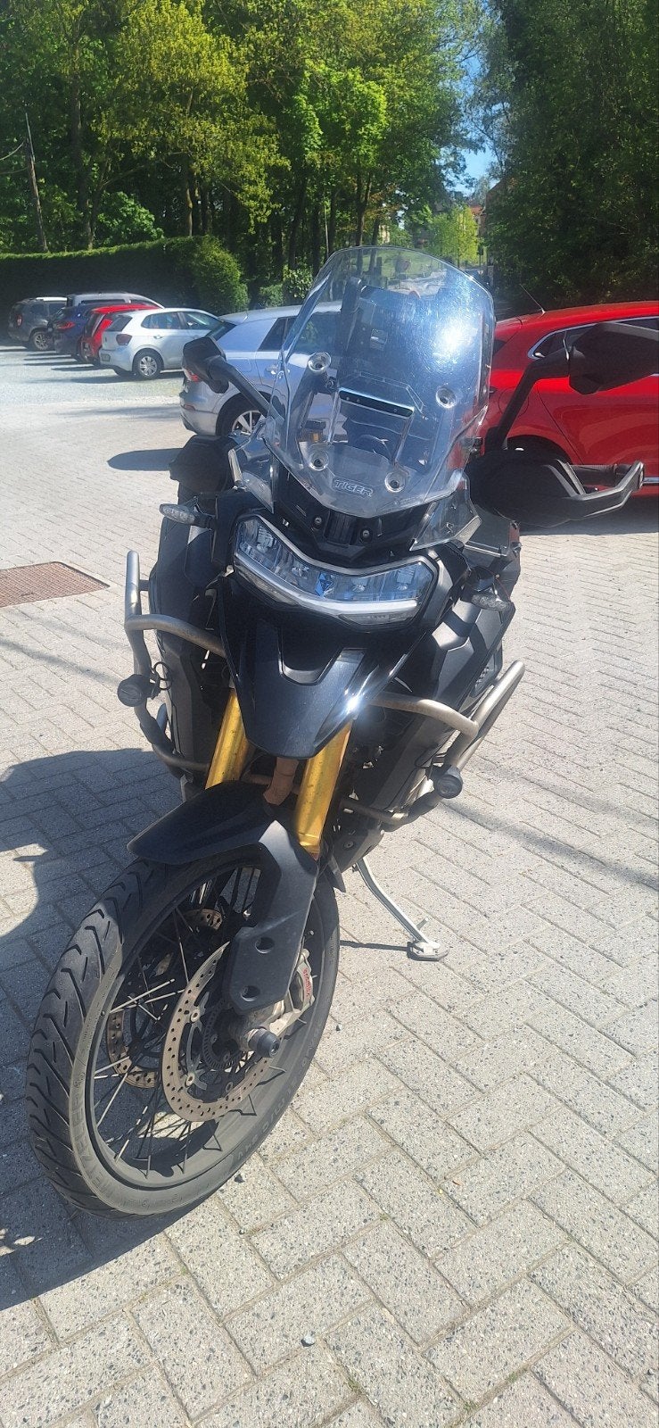 Triumph Tiger 1200cc, Motoren, Motoren | Triumph, Handvatverwarming, Occasion, Motorrijbewijs A, 3 cilinders