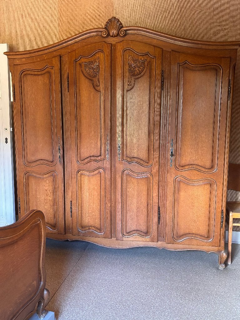 chambre, Enlèvement, Utilisé, Deux personnes, Style Louis XV rustique