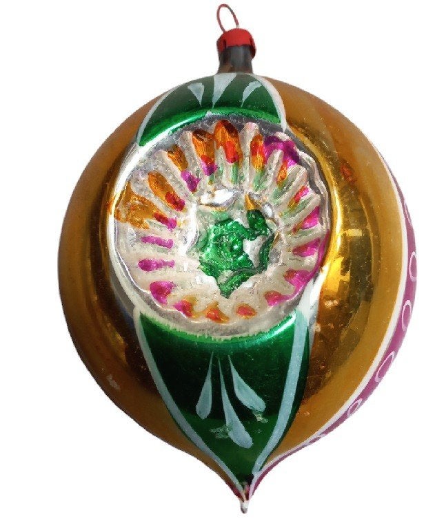 grande boule à dents en verre rose. en verre, B, B, Enlèvement, Utilisé