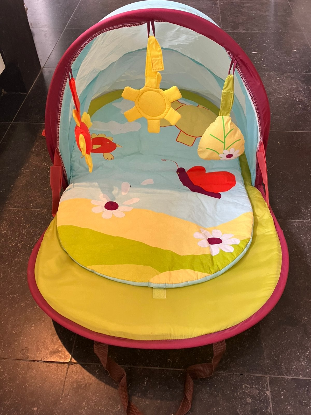 Babygym Speelmat voor op reis, Ophalen, Zo goed als nieuw