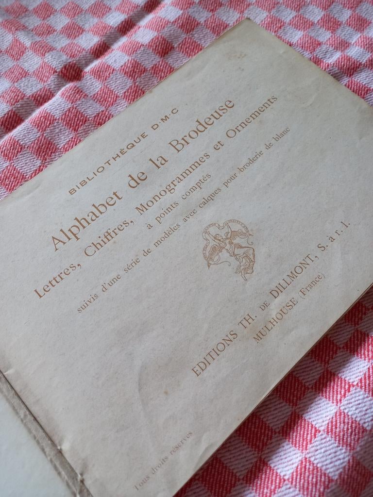 Borduuralfabet., Ophalen of Verzenden
