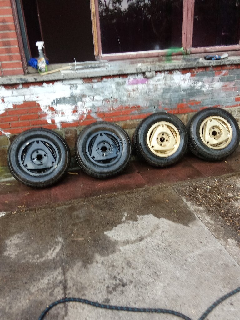 Mazda RX-7 SA rotary wielen- nieuwe banden!, Particulier, Te koop, RX-7