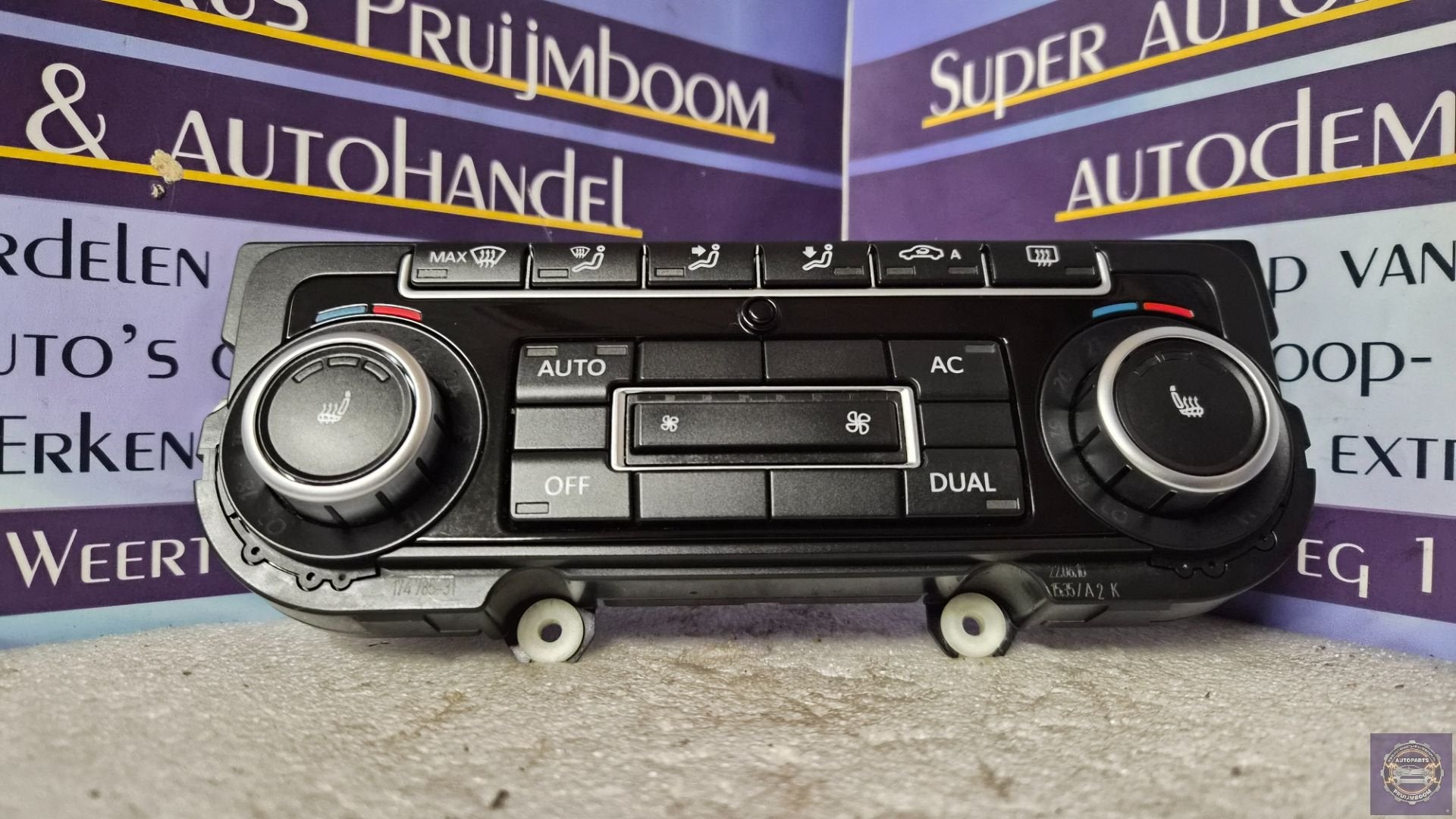 Panneau de commande de chauffage pour Volkswagen Golf VI (5K, Volkswagen, Volkswagen AG, Vw@volkswagen.de, Utilisé