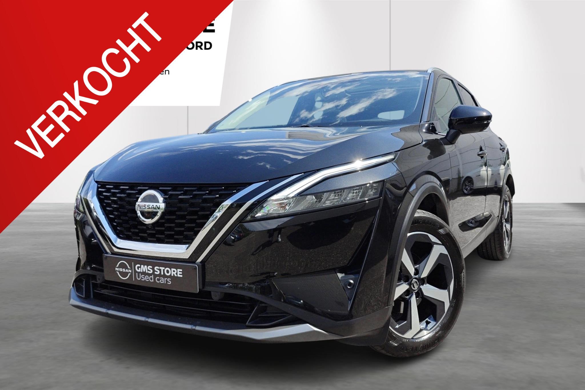 Nissan Qashqai MHEV 116KW N-Connecta Xtronic + Design Pack -, Stof, Zwart, 4 cilinders, Zwart