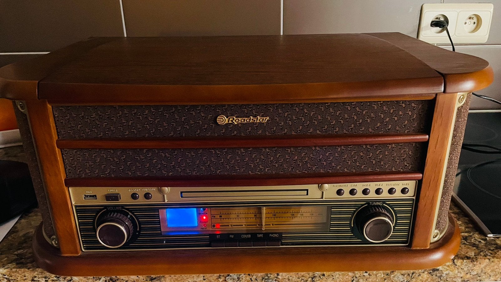 Retro muziekinstallatie, Ophalen, Zo goed als nieuw, Radio