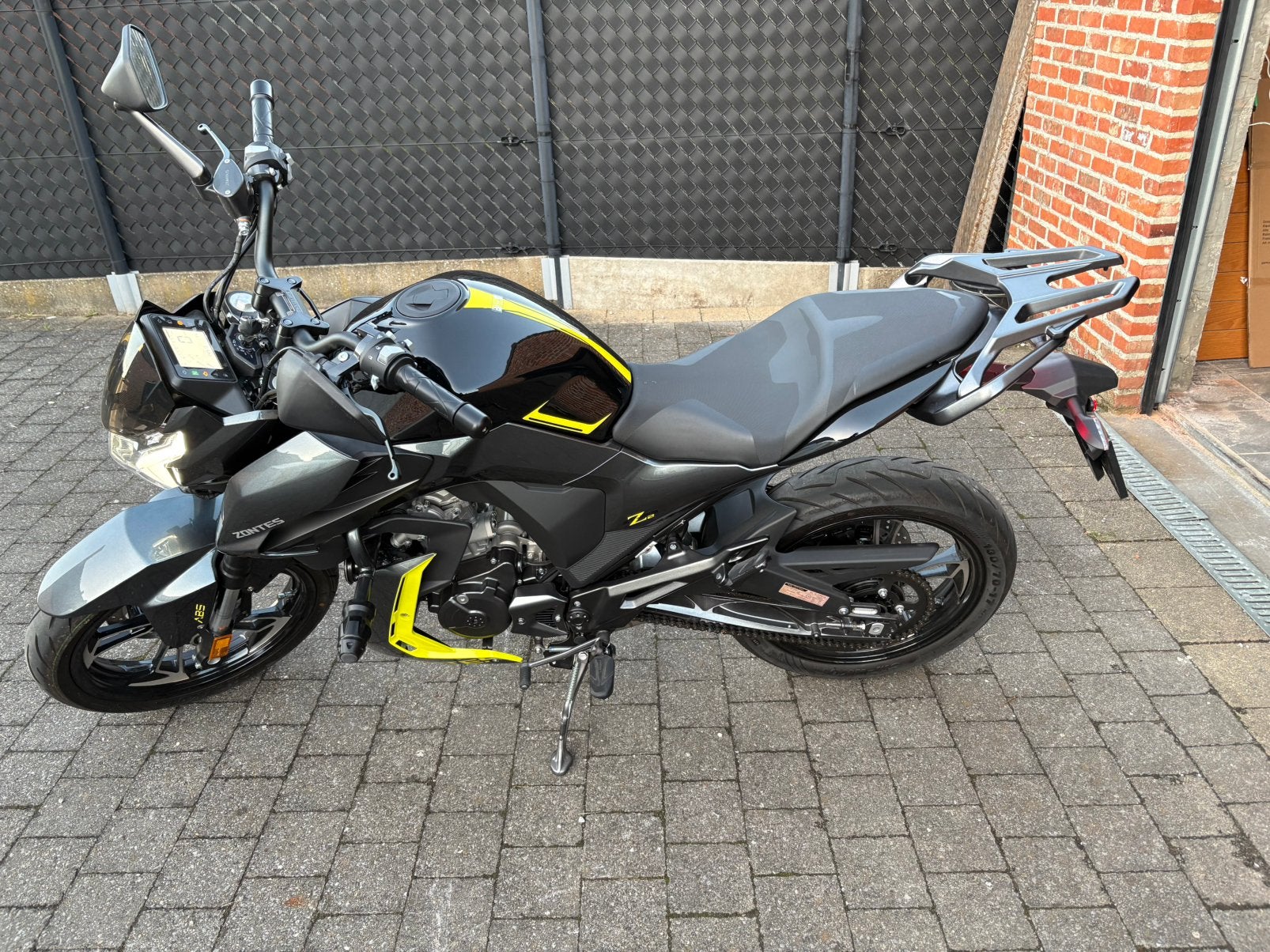 Te koop moto 125 cc Zontes net 3 maanden, Particulier, Neuf