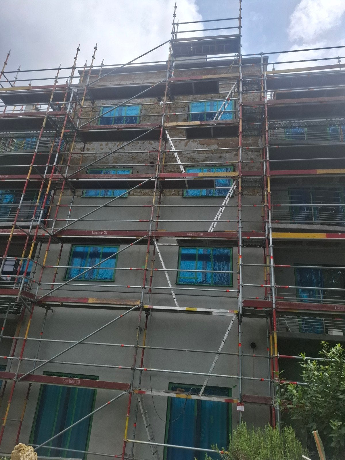 ouvrier bâtiment, Bricolage & Construction, Échafaudages