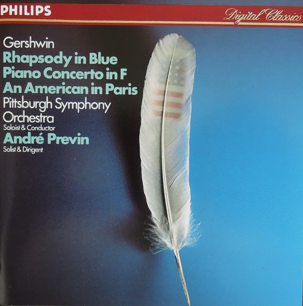 George Gershwin- Pittsburgh Symphony Orchestra/ Prévin - DDD, Cd's en Dvd's, Cd's | Klassiek, Ophalen of Verzenden, Zo goed als nieuw