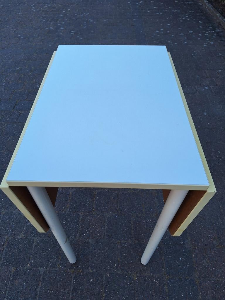 Table pliante blanche robuste, Maison & Meubles, Enlèvement
