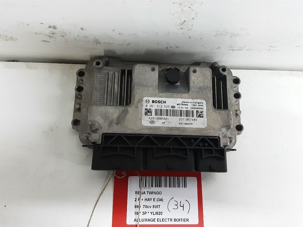 ONTSTEKINGSMODULE Renault Twingo III (AH) (237105748R), Gebruikt, Renault, Mevr. I. Hauben, Rue de l'Espoir 34 34
4030  GRIVEGNÉE, BE