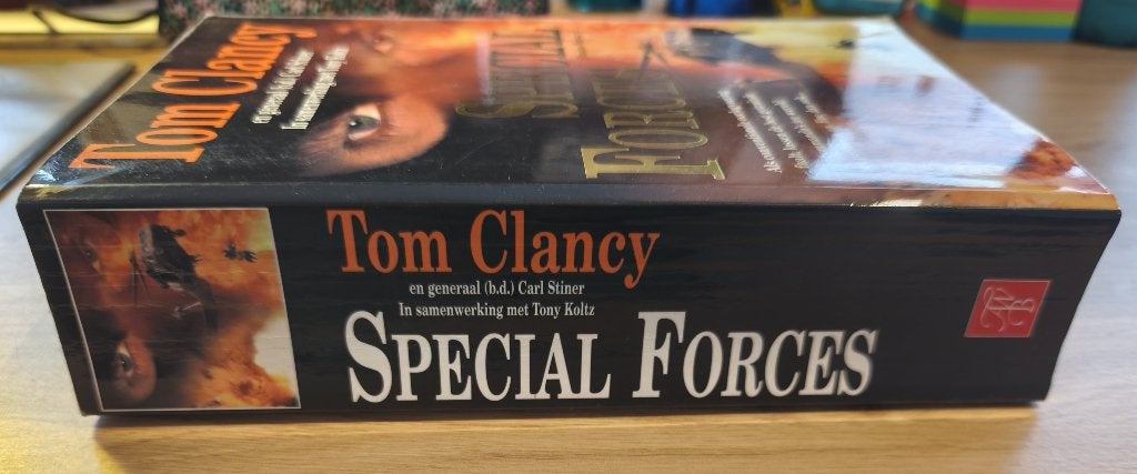 Boek Tom Clancy: Special Forces, Boeken, Gelezen, België, Tom Clancy, Ophalen of Verzenden