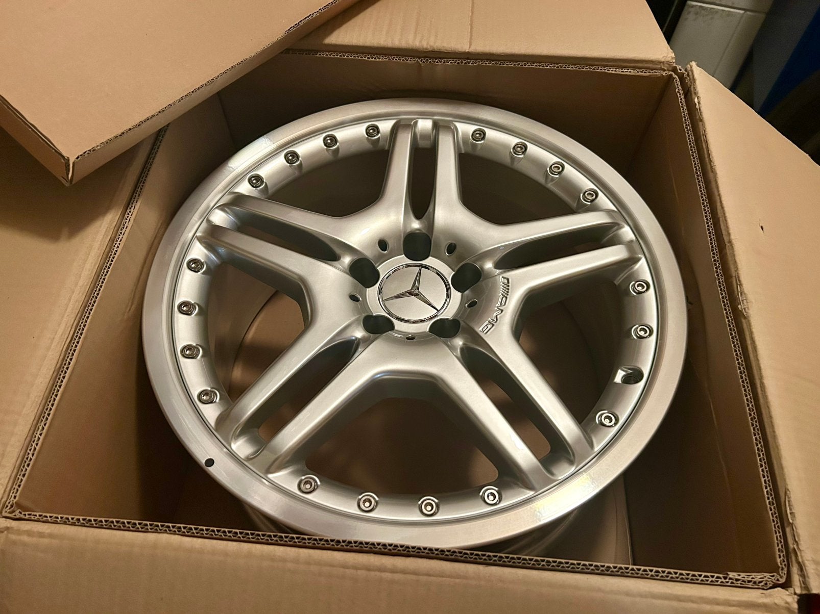 19 inch AMG Styling Mercedes R230 SL65 CLS63 W211 E55 velgen, Overige, Velg(en), Nieuw, Ophalen
