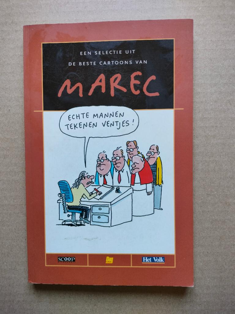 Een selectie uit de beste cartoons van Marec - M de Cloedt, Ophalen of Verzenden, Gelezen, Marec, Cartoons
