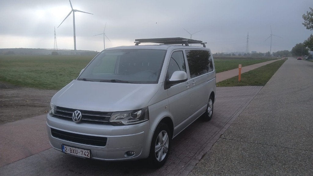 VW T5 Transporter 2.0 BiTDI 180 pk DSG – 3 zitplaatsen, Stof, 4 cilinders, Diesel, Particulier