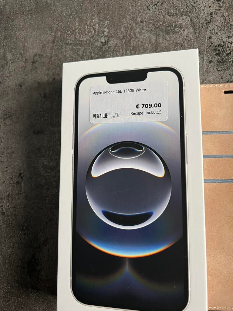 Apple iPhone 16e, Telecommunicatie, Mobiele telefoons | Apple iPhone, Ophalen, Wit, 128 GB, IPhone 16e