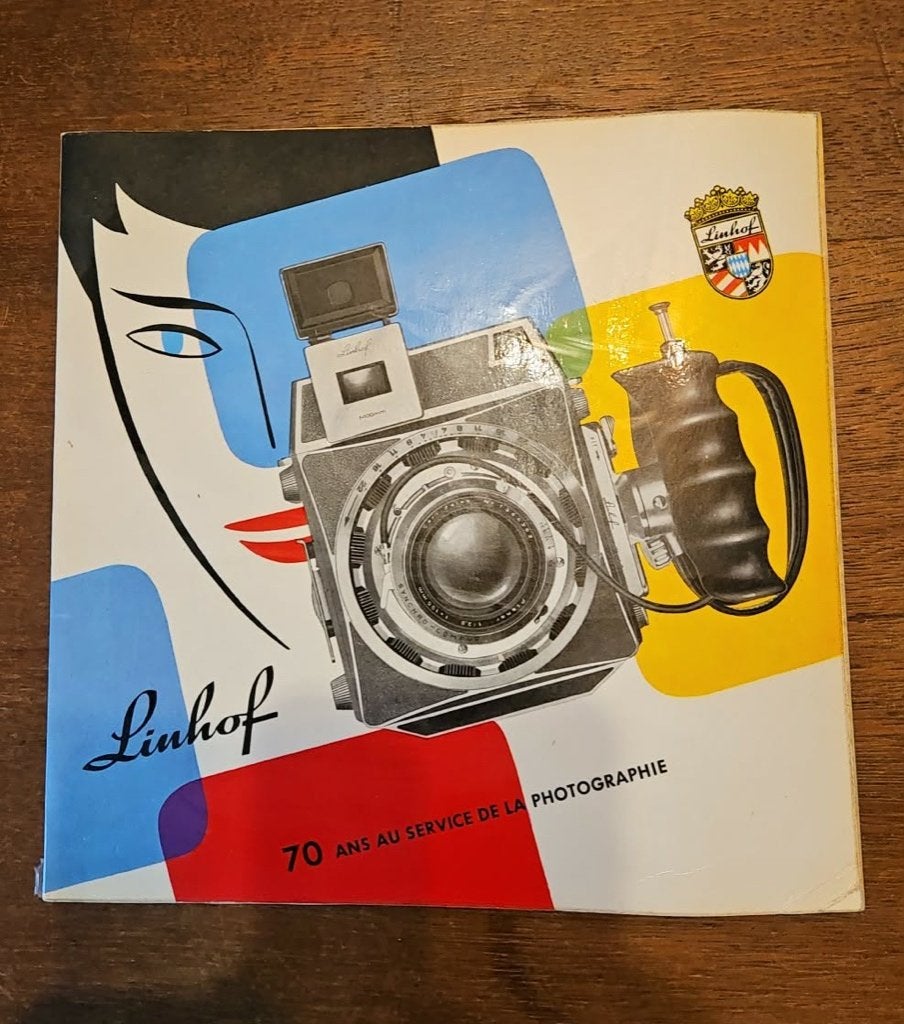 Catalogue anniversaire Linhof 1957, Enlèvement ou Envoi, Utilisé, Appareils photo