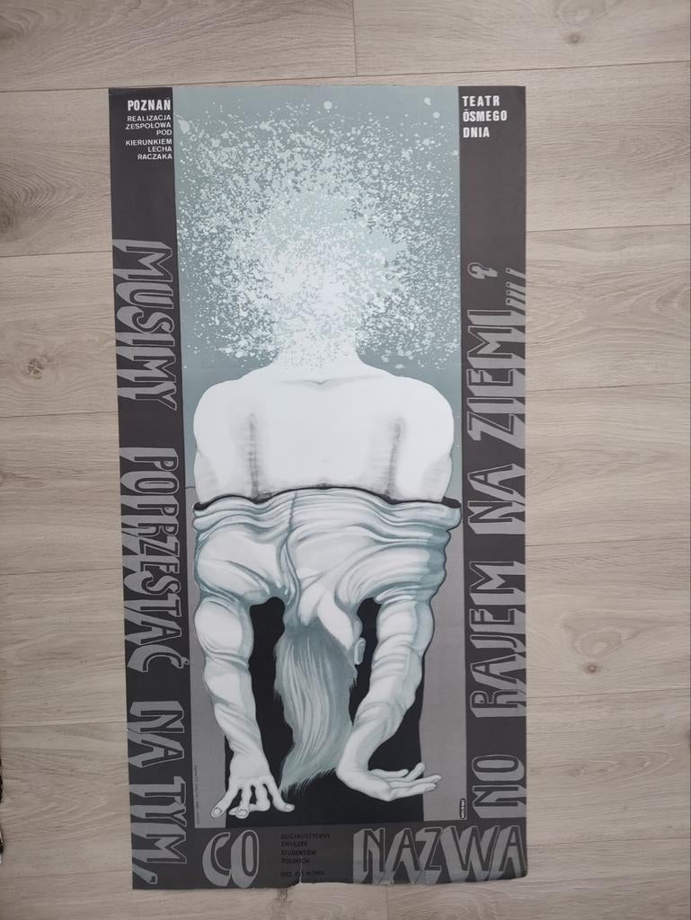 Affiche pièce de théâtre - Wojciech Wolynski, Enlèvement