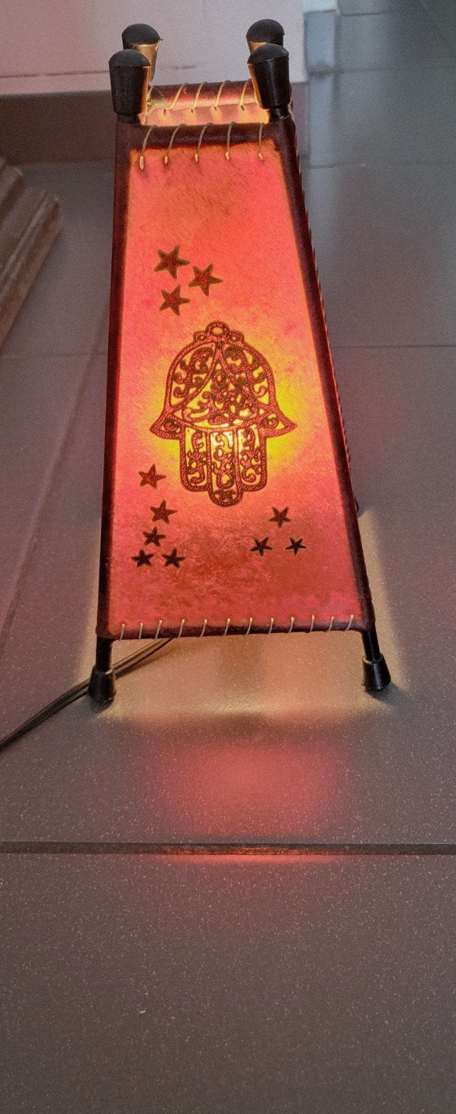 Een mooie lamp te koop, Ophalen