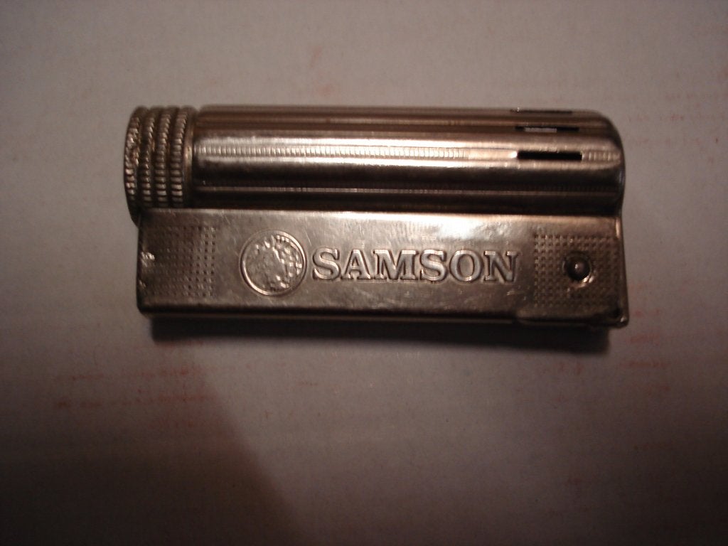 IMCO TRIPLEX SUPER 6700 aansteker met SAMSON reclame, Ophalen, Gebruikt, Aansteker