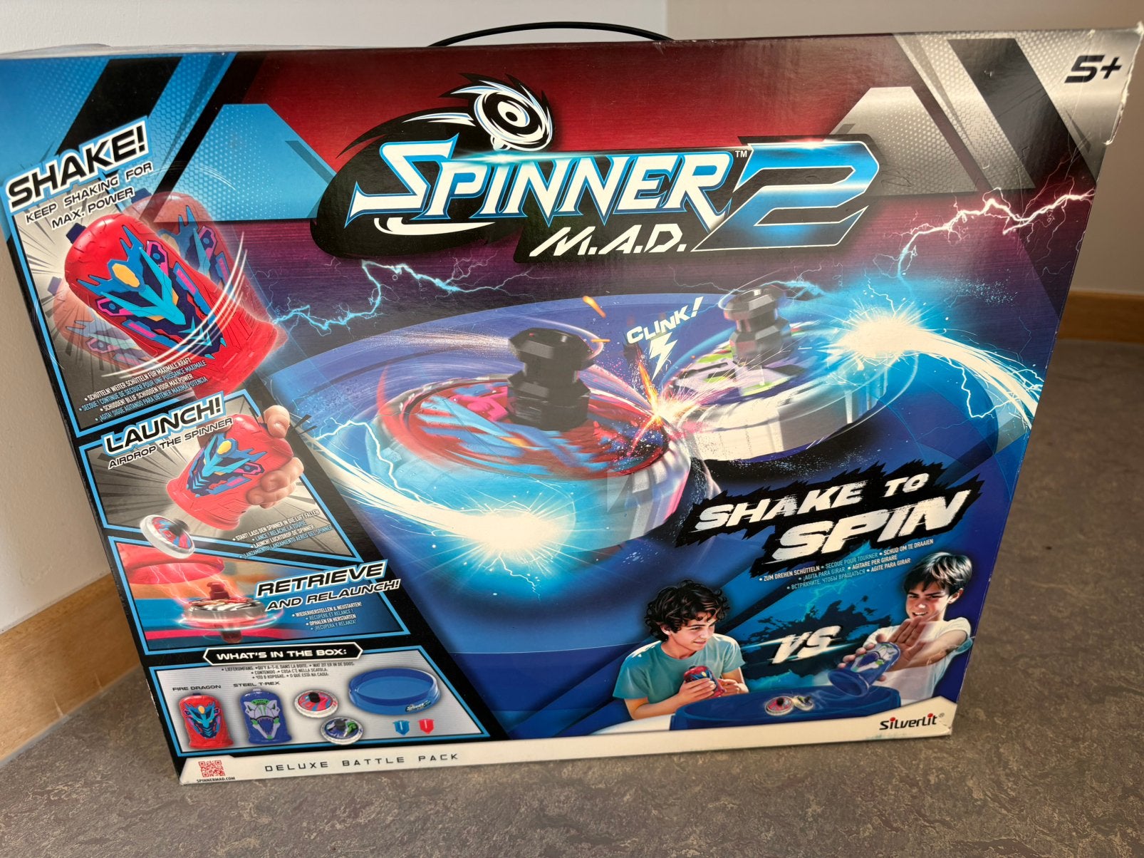 Spinner Mad 2, Hobby & Loisirs créatifs, 1 ou 2 joueurs, Enlèvement ou Envoi, Comme neuf