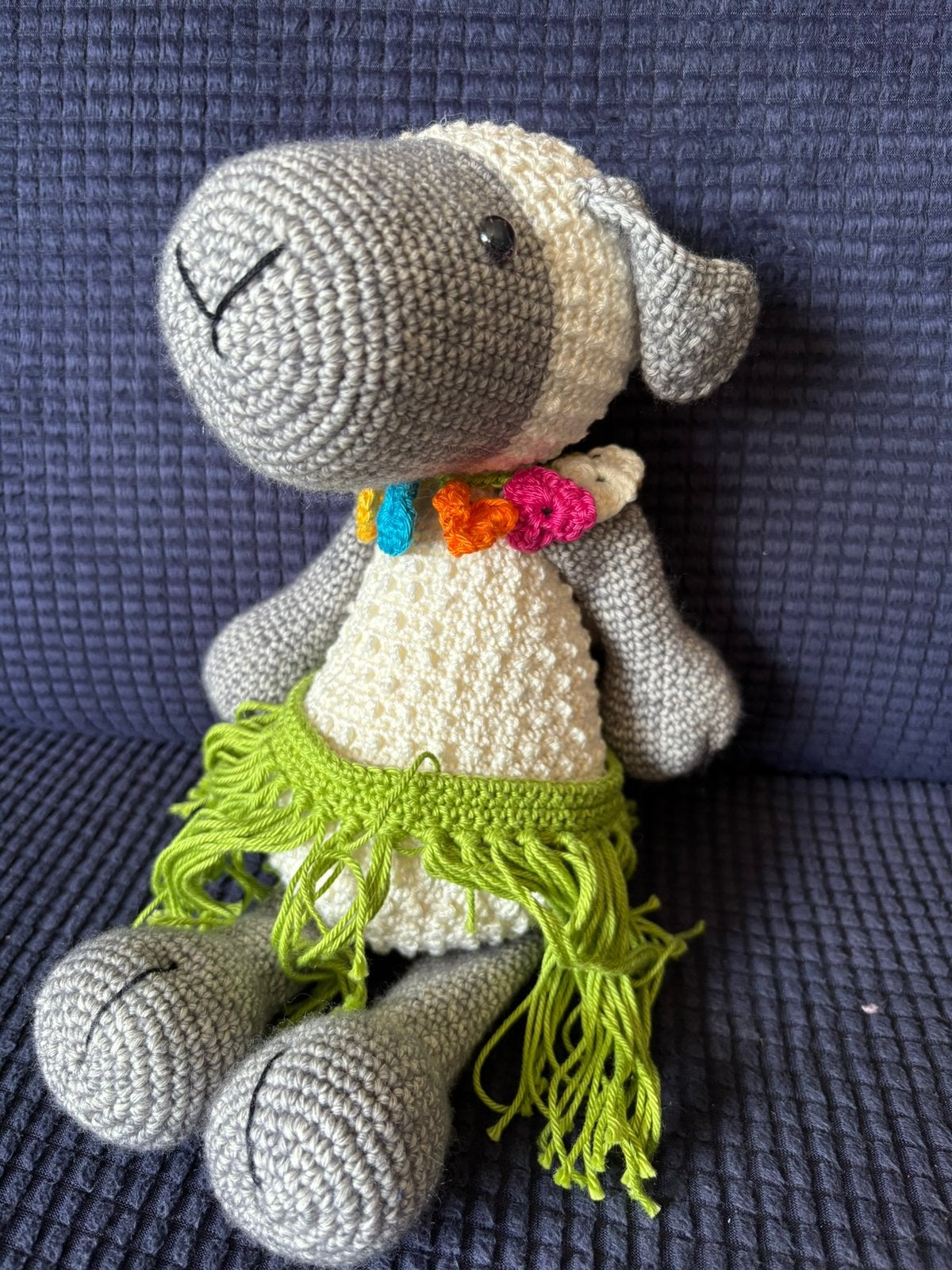 Zelfgehaakte knuffel Schaap, Enfants & Bébés, Jouets | Peluches, Enlèvement ou Envoi, Neuf, Fait main