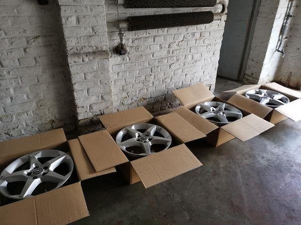 Vends jantes 7Jx17 ET44 OPEL CORSA 1.6 TURBO GSI, Ophalen, Nieuw, 17 inch, Velg(en)