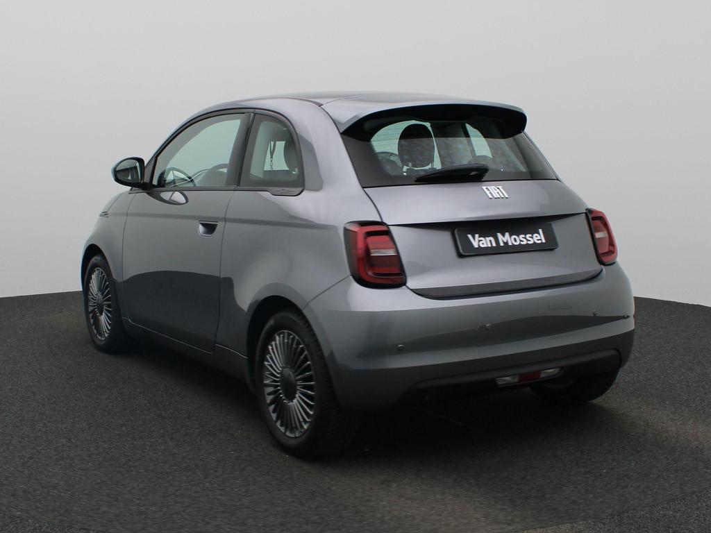 Fiat 500 500e 42 kWh Icon 3+1, Auto's, Stof, Zilver of Grijs, 1395 kg, Te koop