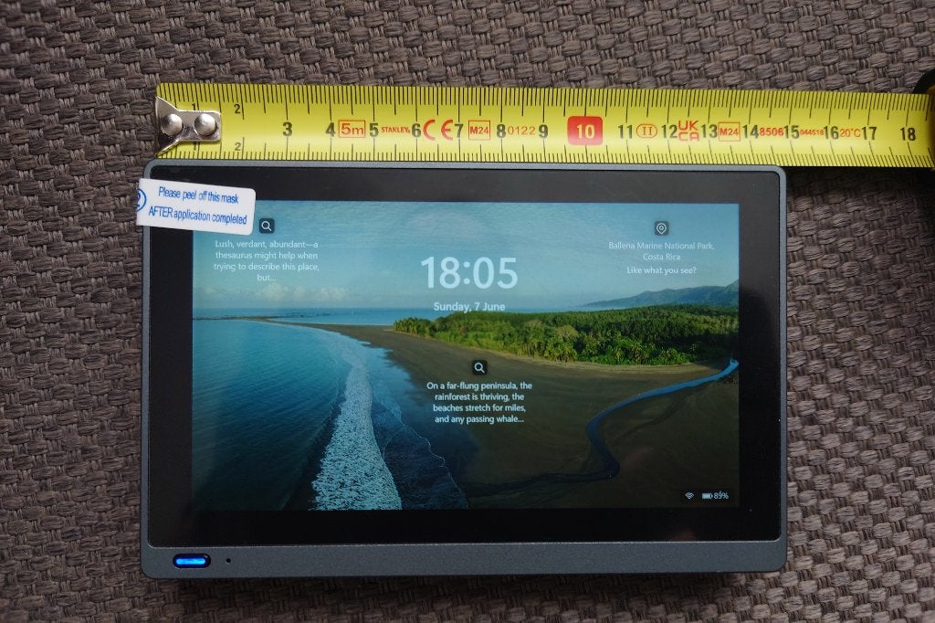 GOLE1 Pro - Mini-PC met scherm 5.5" (klein zoals een mobile), Computers en Software, Windows Laptops, Zo goed als nieuw, 10 inch of minder