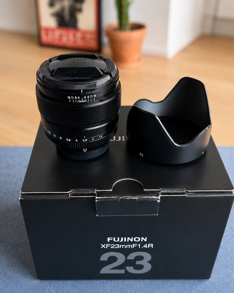 Fujifilm XF 23mm F1.4 R, TV, Hi-fi & Vidéo, Photo | Lentilles & Objectifs, Fujifilm, Lentille standard, Comme neuf, Bouchons d'objectif