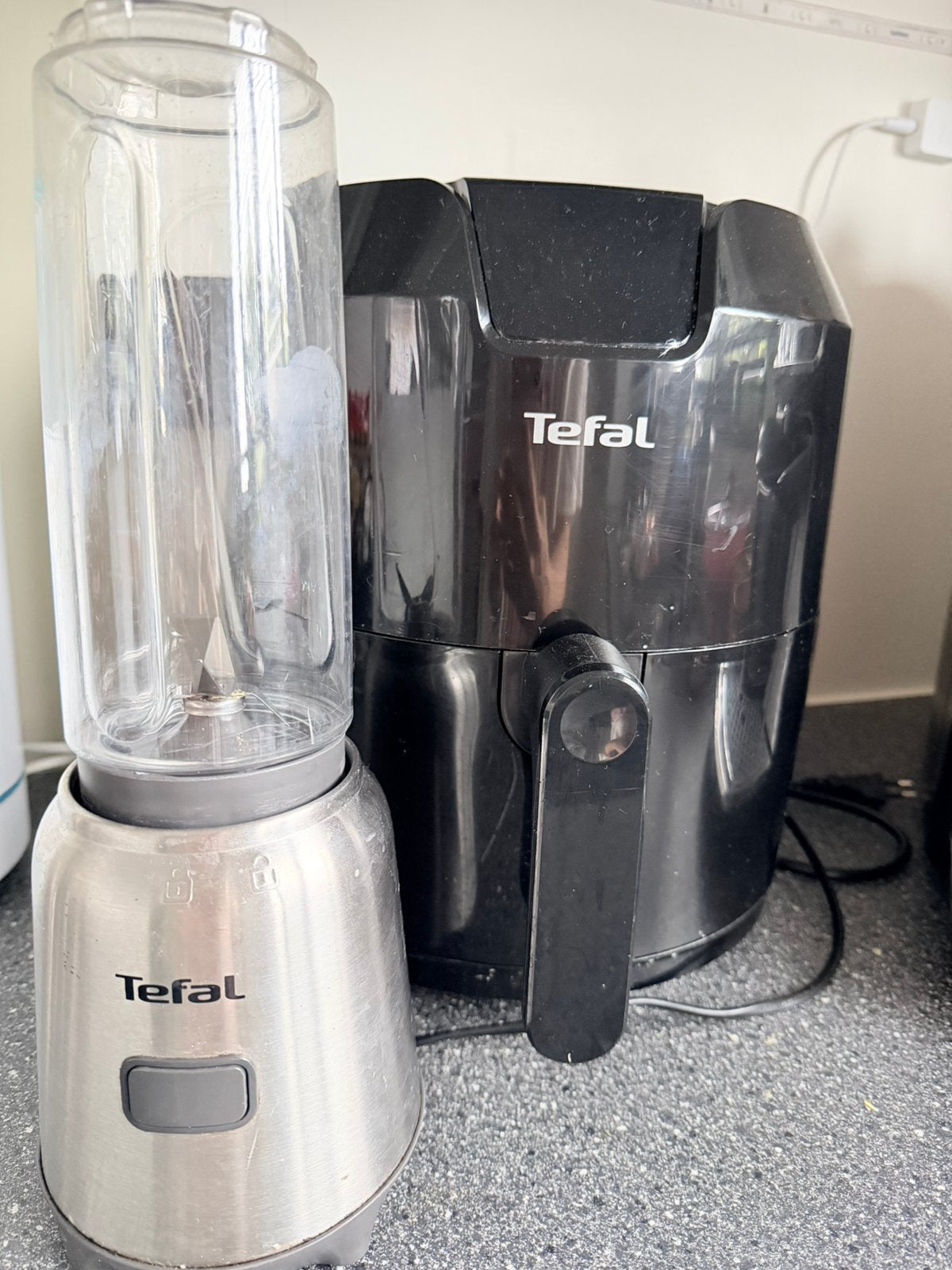 Airfryer + blender Tefal, Elektronische apparatuur, Ophalen of Verzenden, Zo goed als nieuw, Airfryer