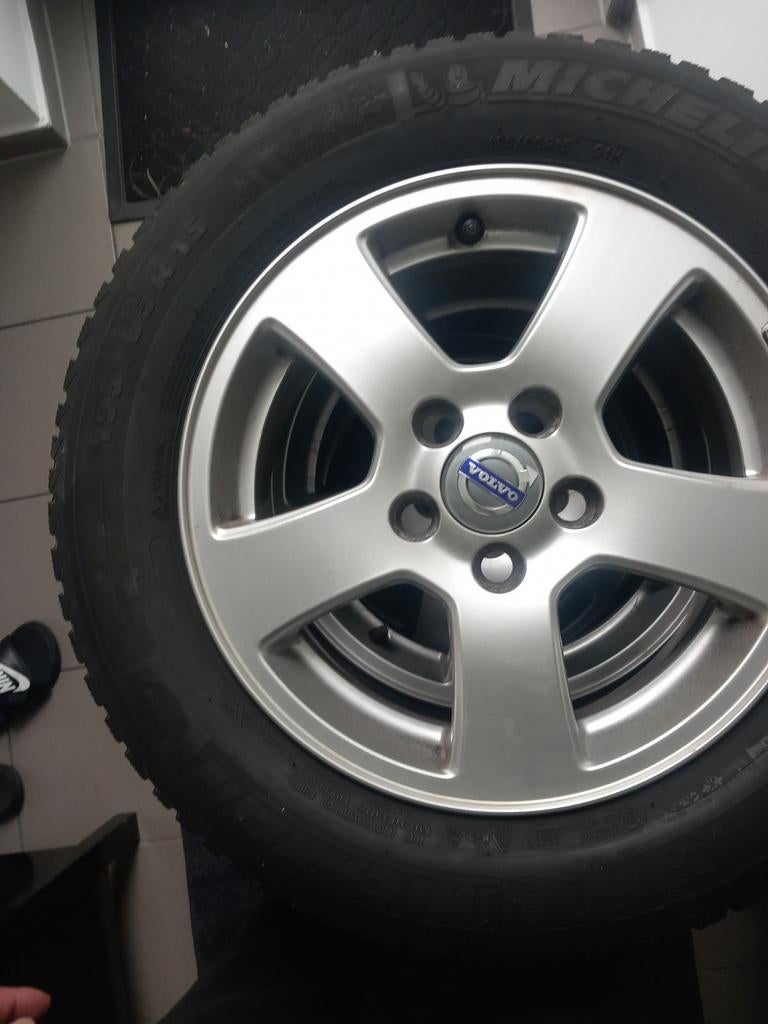 15 velgen + 195/65/15 91 H band, Auto-onderdelen, Banden en Velgen, Ophalen, Gebruikt, 15 inch, Banden en Velgen