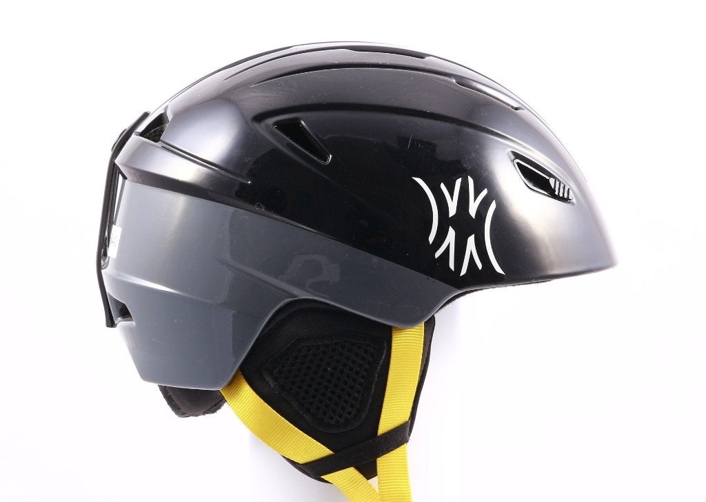 Casque de ski pour enfants 48;49;50;51;52 cm SLOKKER, noir, Autres marques, Carving, Utilisé, Chaussures