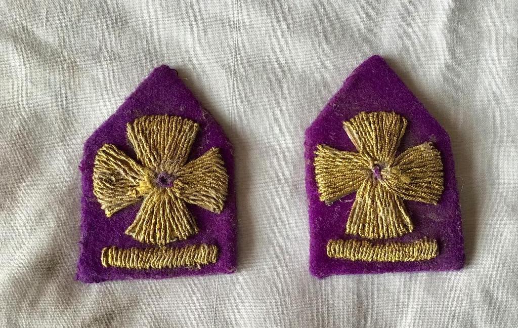 Insignes aumônier militaire protestant, Enlèvement ou Envoi, Armée de terre