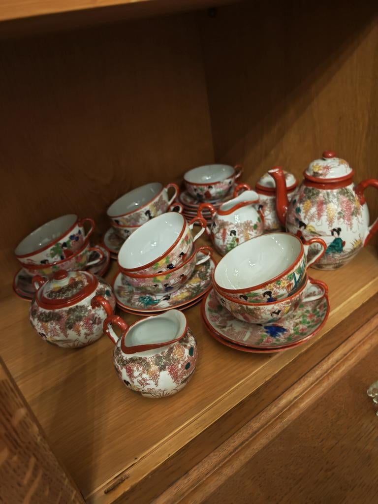 Chinese theeset, Antiek en Kunst, Ophalen