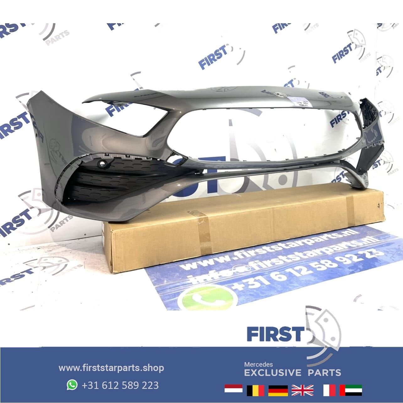 W177 A Klasse FACELIFT AMG BUMPER 2023-2026 Mercedes VOORBUM, Gebruikt, -, Voor, Ophalen of Verzenden