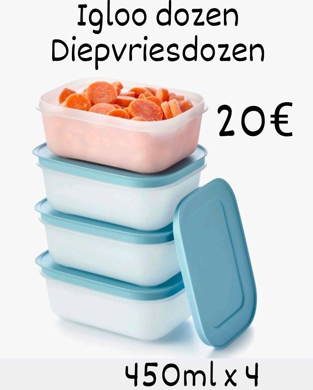 Tupperware igloo dozen, Huis en Inrichting, Ophalen of Verzenden, Nieuw