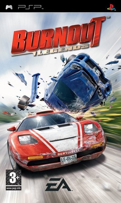 Burnout Legends (zonder boekje), Games en Spelcomputers, Games | Sony PlayStation Portable, Gebruikt, 1 speler, Racen en Vliegen