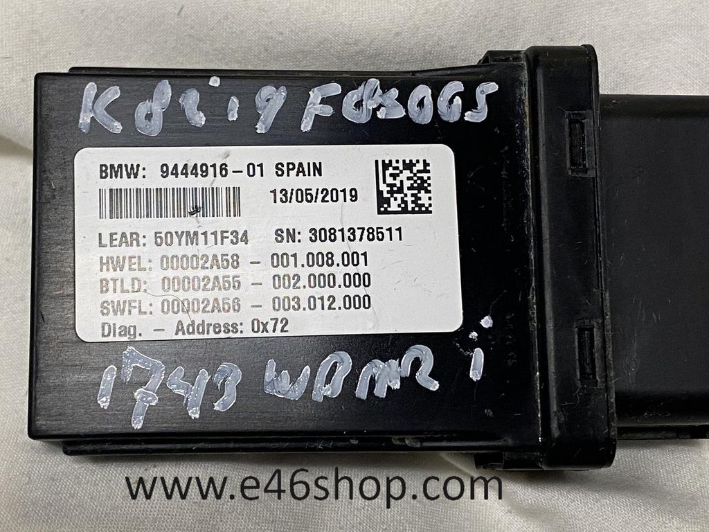 VERLICHTING GRUNDMODULE BMW MOTORFIETS OE 61359444916, Motoren, Gebruikt, -, -, Ophalen of Verzenden