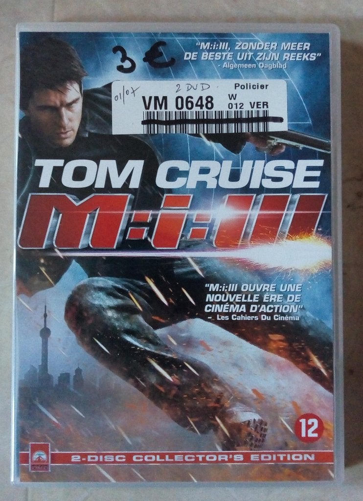 Mission Impossible 3, Cd's en Dvd's, Ophalen of Verzenden