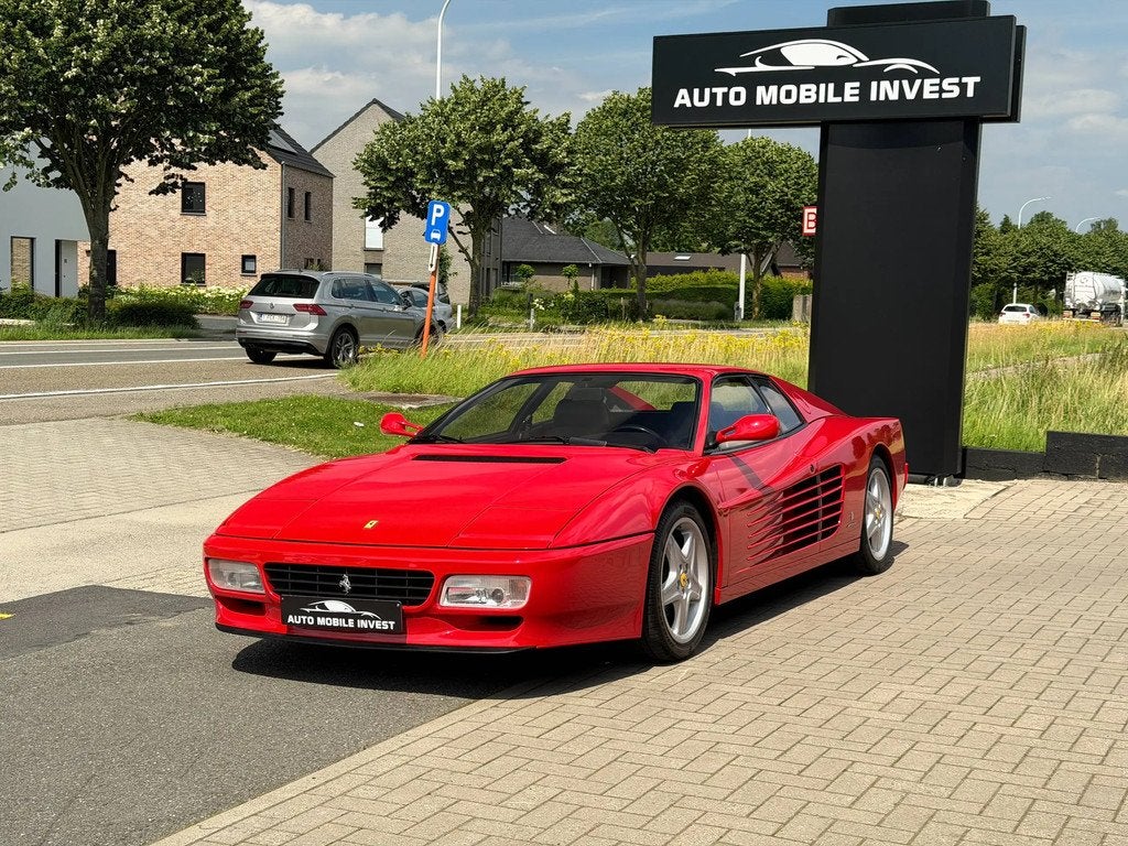 Ferrari Testarossa 512TR HISTORIQUE D'ENTRETIEN COMPLET//CER, Autos, Oldtimers & Ancêtres, Entreprise, Achat, Ferrari, Essence