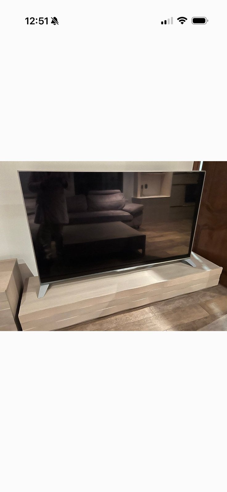 Zymbioz taupekleurig eiken tv meubel, Maison & Meubles, Enlèvement, Comme neuf