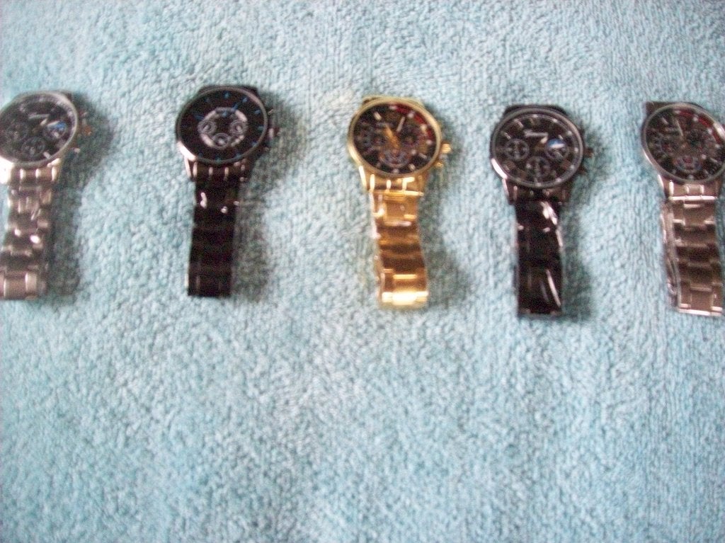 heren horloges geneva nieuw, Autres marques, Enlèvement, Autres matériaux, Autres matériaux