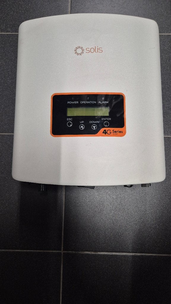 Omvormer Solis Mini 2000 4G, Bricolage & Construction, Enlèvement, Utilisé, Système complet, 200 watts-crêtes ou plus