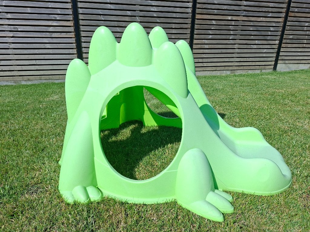 Dino glijbaan, Enlèvement, Toboggan