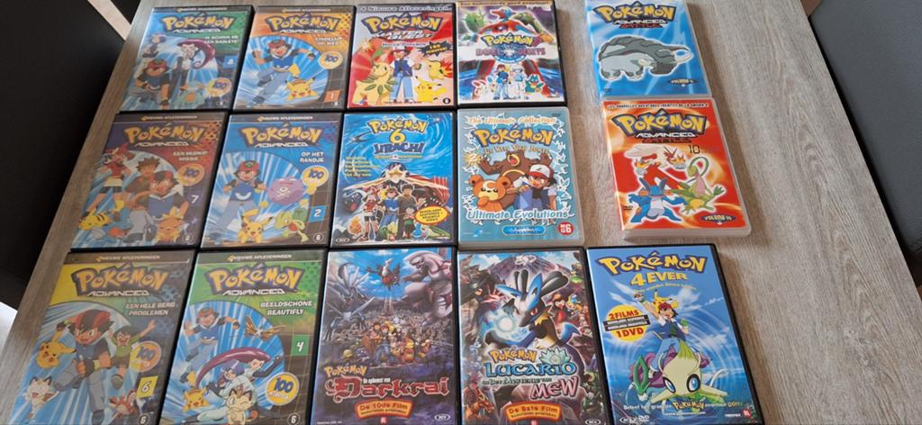 Série DVD Pokémon, Enlèvement ou Envoi, Utilisé, Européen, Dessin animé