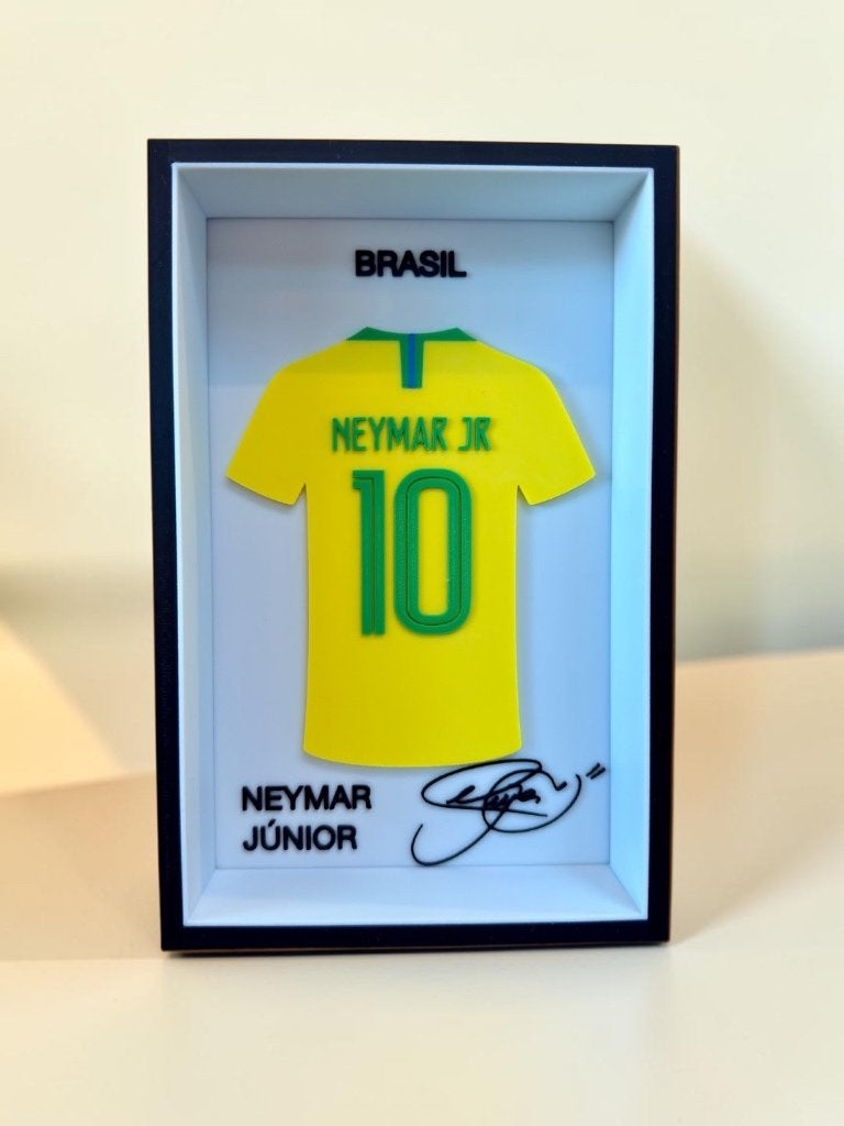 Neymar Jr - Brazilië shirt + handtekening, Ophalen of Verzenden, Nieuw, Overige typen