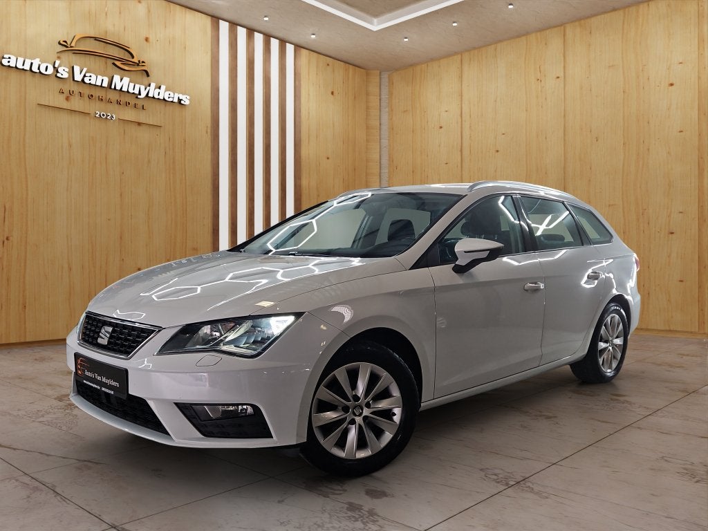 Seat Leon Station Style 1.0 TSI 115PK, Auto's, Voorwielaandrijving, Dealer onderhouden, Stof, Euro 6